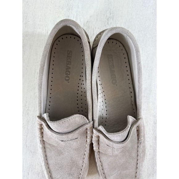 Sebago Docksides Suede Leather Boat Shoe Loafer Slip On Women Size US 10 EU‎ 41 - Picture 8 of 9